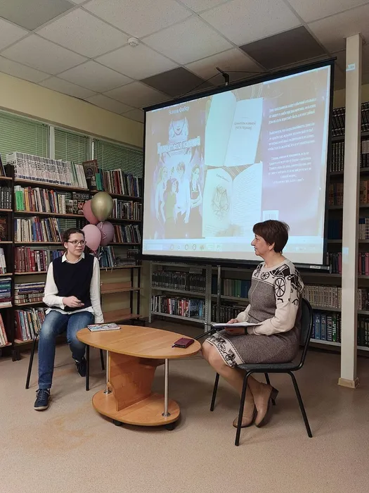 Творческая встреча с юной писательницей Элиной Фабер