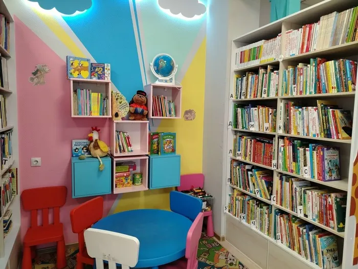 Детская зона в библиотеке Васильевские параллели