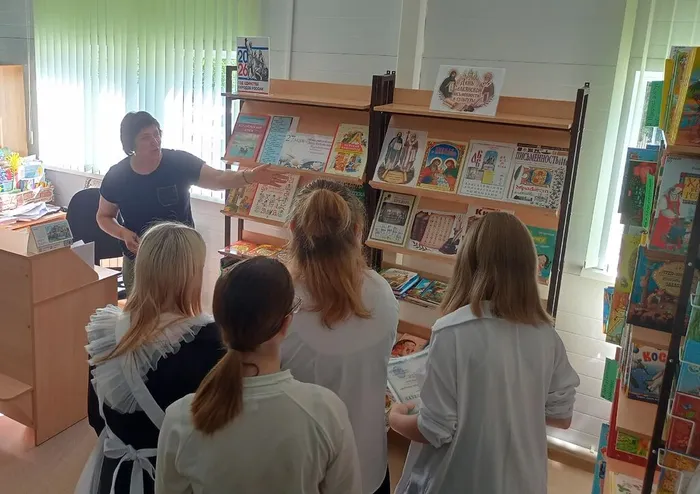 Обзор книжной выставки, посвящённой Дню славянской письменности