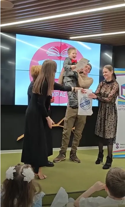 Награждение семьи Осадчих из Дубового Умёта