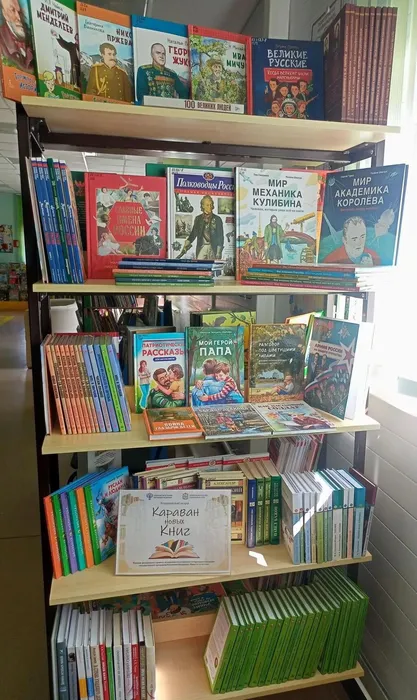 Выставка новых книг в Детской библиотеке