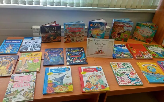 Выставка новых книг в Детской библиотеке