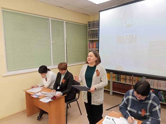 Проведение инструктажа по заполнению бланков Диктанта