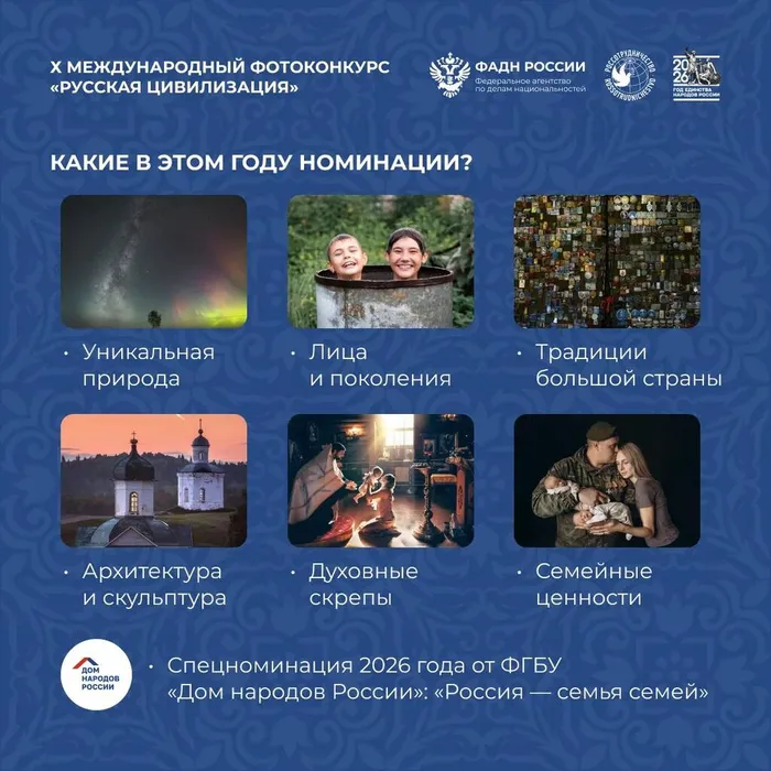 Фотоконкурс Русская цивилизация
