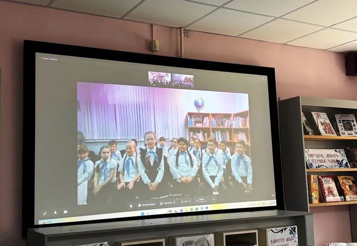 Участники онлайн-турнира из цикла "Мы-самарские" из школы села Дубовый Умёт