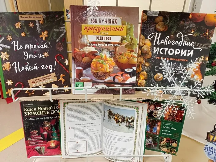 Новогодняя книжная выставка