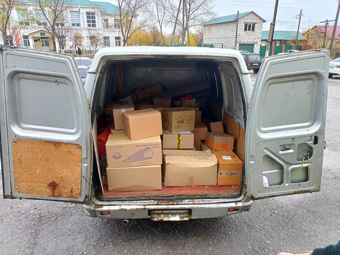 Разгрузка книг